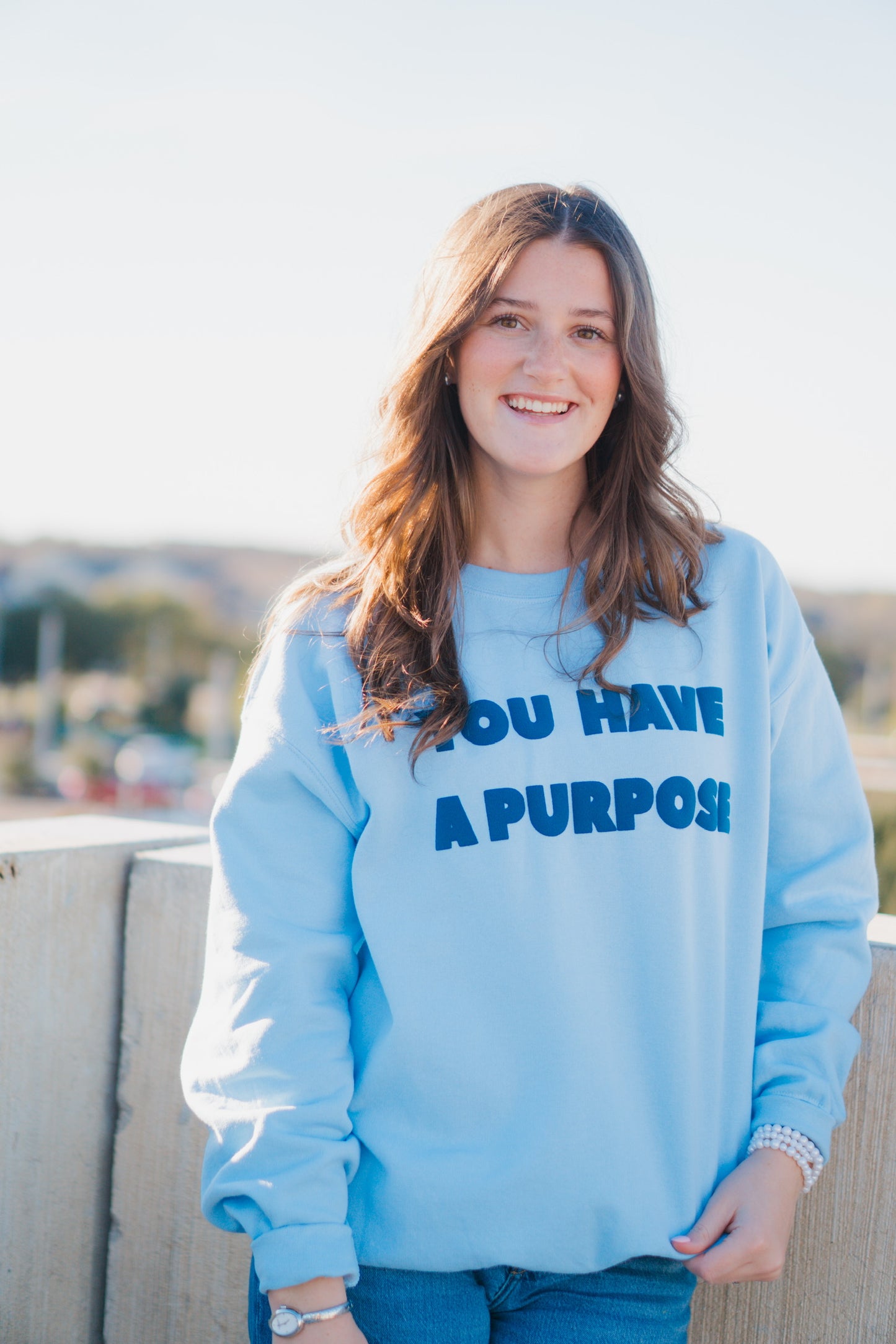 You Have A Purpose Puff Sweatshirt