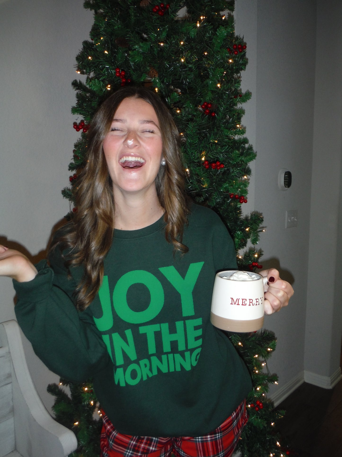 Joy In The Morning Puff Sweatshirt