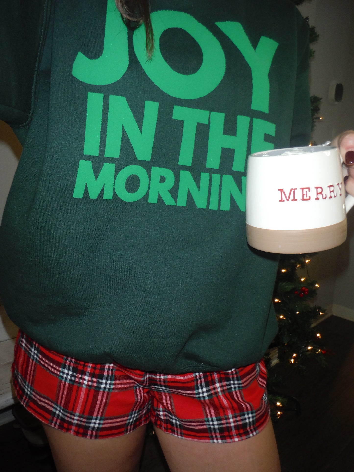 Joy In The Morning Puff Sweatshirt